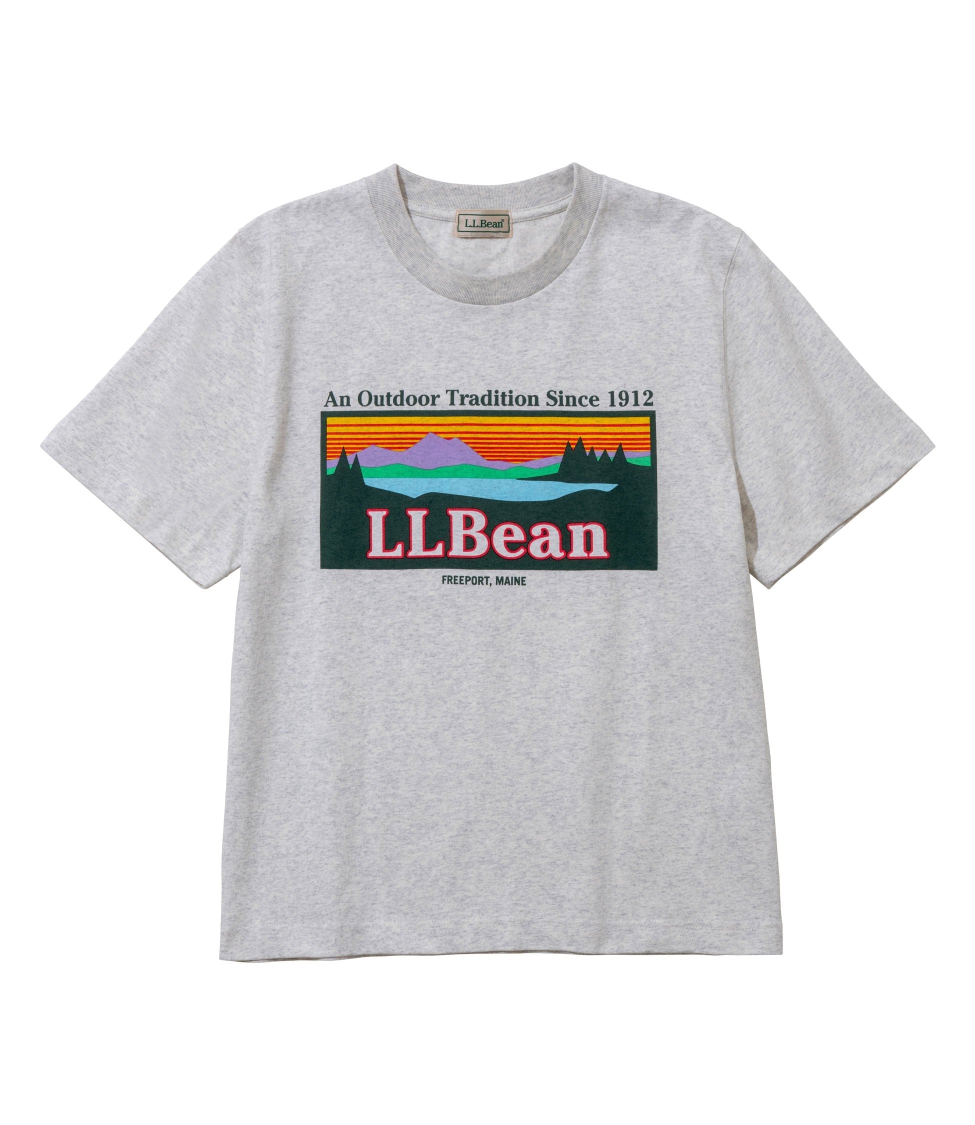 L.L.Bean JAPAN EDITION Women's Morrill Short-Sleeve Katahdin Logo Tee