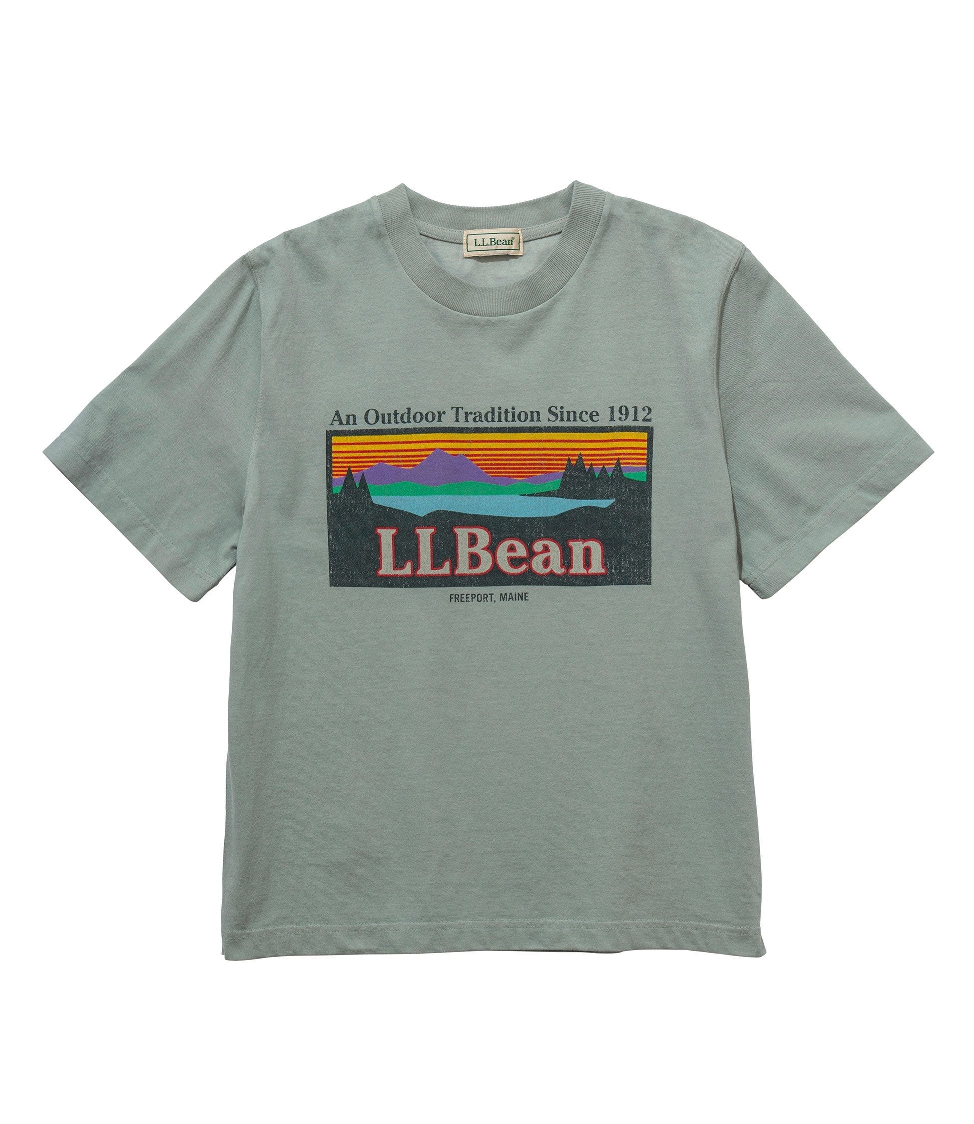 L.L.Bean JAPAN EDITION Women's Morrill Short-Sleeve Katahdin Logo Tee